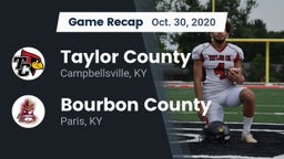 Recap: Taylor County  vs. Bourbon County  2020