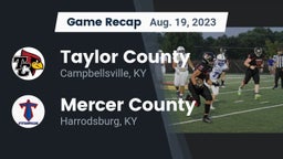 Recap: Taylor County  vs. Mercer County  2023