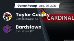 Recap: Taylor County  vs. Bardstown  2023