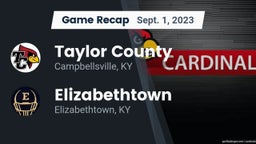 Recap: Taylor County  vs. Elizabethtown  2023