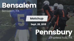 Matchup: Bensalem  vs. Pennsbury  2018