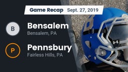 Recap: Bensalem  vs. Pennsbury  2019