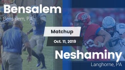Matchup: Bensalem  vs. Neshaminy  2019