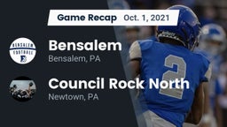 Recap: Bensalem  vs. Council Rock North  2021
