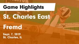 St. Charles East  vs Fremd  Game Highlights - Sept. 7, 2019