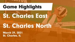 St. Charles East  vs St. Charles North  Game Highlights - March 29, 2021