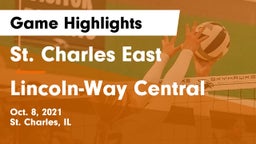St. Charles East  vs Lincoln-Way Central  Game Highlights - Oct. 8, 2021