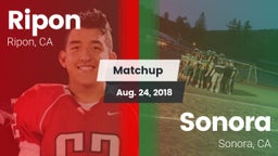 Matchup: Ripon vs. Sonora  2018