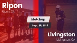 Matchup: Ripon vs. Livingston  2018