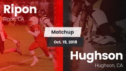 Matchup: Ripon vs. Hughson  2018