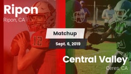 Matchup: Ripon vs. Central Valley  2019