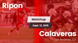 Matchup: Ripon vs. Calaveras  2019