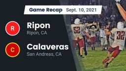 Recap: Ripon  vs. Calaveras  2021