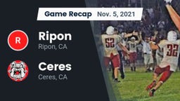 Recap: Ripon  vs. Ceres  2021