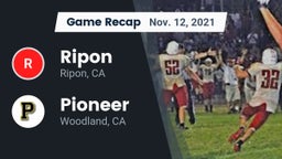 Recap: Ripon  vs. Pioneer  2021