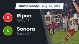 Recap: Ripon  vs. Sonora  2022