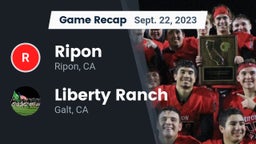 Recap: Ripon  vs. Liberty Ranch  2023