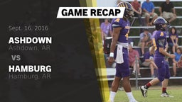 Recap: Ashdown  vs. Hamburg  2016