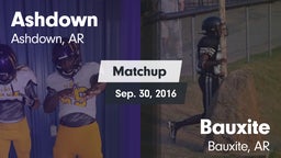 Matchup: Ashdown  vs. Bauxite  2016