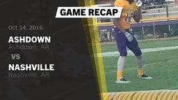 Recap: Ashdown  vs. Nashville  2016