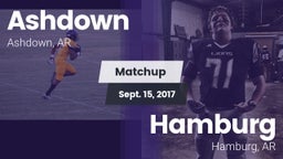 Matchup: Ashdown  vs. Hamburg  2017