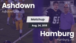 Matchup: Ashdown  vs. Hamburg  2018