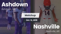 Matchup: Ashdown  vs. Nashville  2018