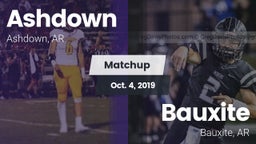Matchup: Ashdown  vs. Bauxite  2019