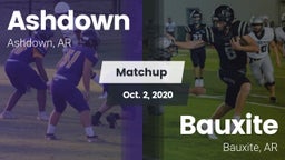 Matchup: Ashdown  vs. Bauxite  2020