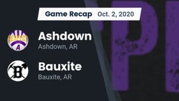 Recap: Ashdown  vs. Bauxite  2020