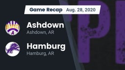 Recap: Ashdown  vs. Hamburg  2020