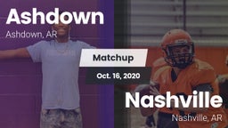 Matchup: Ashdown  vs. Nashville  2020