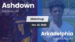 Matchup: Ashdown  vs. Arkadelphia  2020