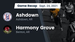 Recap: Ashdown  vs. Harmony Grove  2021