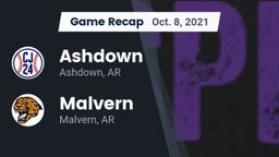 Recap: Ashdown  vs. Malvern  2021