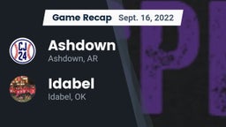 Recap: Ashdown  vs. Idabel  2022
