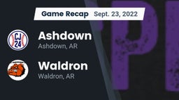 Recap: Ashdown  vs. Waldron  2022