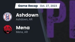 Recap: Ashdown  vs. Mena  2023