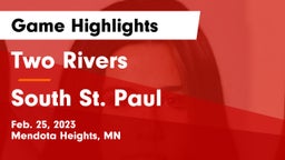 Two Rivers  vs South St. Paul  Game Highlights - Feb. 25, 2023