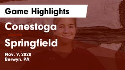 Conestoga  vs Springfield  Game Highlights - Nov. 9, 2020