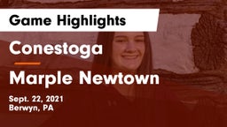 Conestoga  vs Marple Newtown  Game Highlights - Sept. 22, 2021