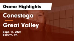 Conestoga  vs Great Valley  Game Highlights - Sept. 17, 2022