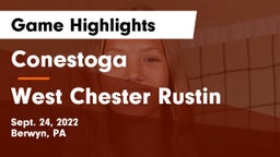 Conestoga  vs West Chester Rustin  Game Highlights - Sept. 24, 2022