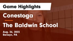 Conestoga  vs  The Baldwin School Game Highlights - Aug. 26, 2023