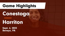 Conestoga  vs Harriton  Game Highlights - Sept. 6, 2023