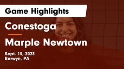 Conestoga  vs Marple Newtown  Game Highlights - Sept. 13, 2023