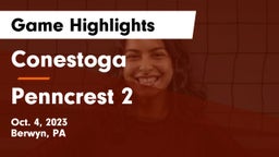 Conestoga  vs Penncrest 2 Game Highlights - Oct. 4, 2023