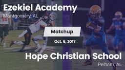 Matchup: Ezekiel Academy High vs. Hope Christian School 2017