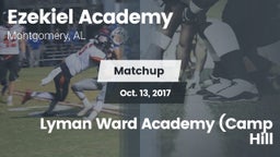 Matchup: Ezekiel Academy High vs. Lyman Ward Academy (Camp Hill 2017