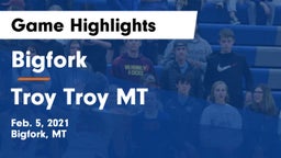 Bigfork  vs Troy  Troy MT Game Highlights - Feb. 5, 2021